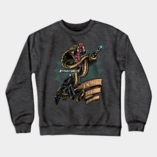 Snake and Rifle Crewneck Sweatshirt